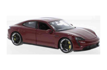 WELLY Porsche TAYCAN TURBO S  24107W-RED